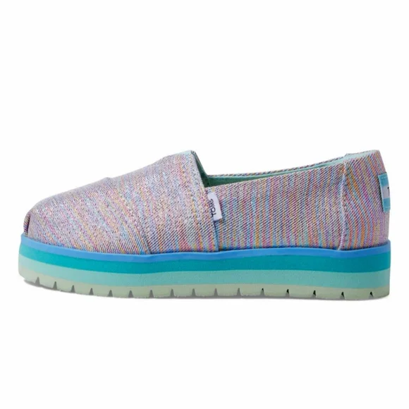 TOMS Kids' Alpargata Platform Slip-On - Picture 2 of 7